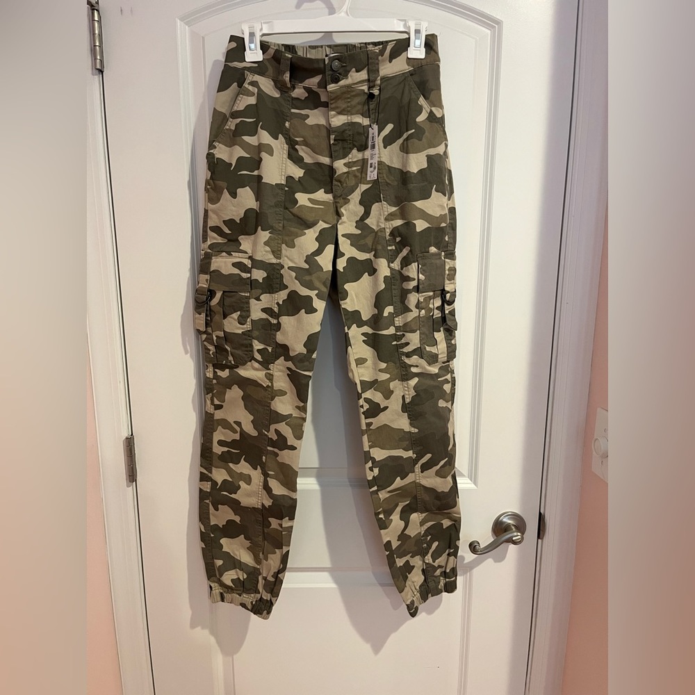 New Garage Camouflage Cargo Pants with tags